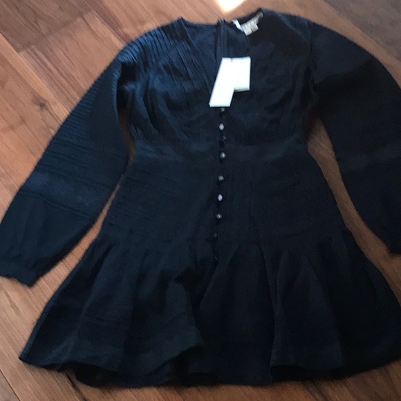 Veronica Beard Addilyn Mini Dress Color INK Size 2 New With Tags! - Picture 8 of 9